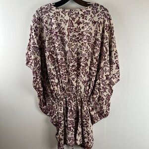 La Luna Loca Toast Printed Top Dolman Sleeve OS